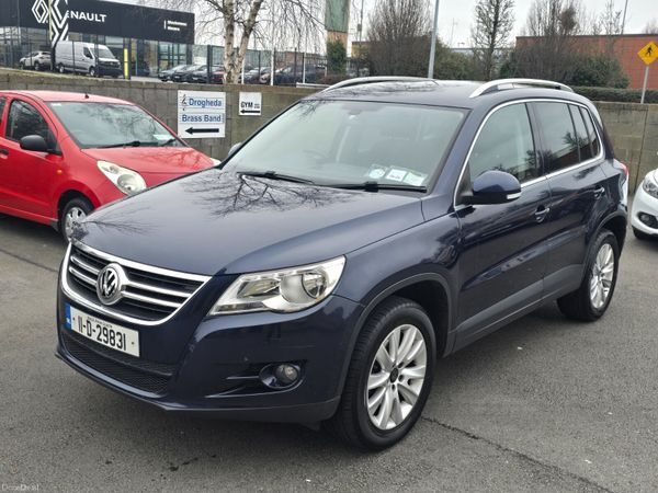 Volkswagen Tiguan SUV, Diesel, 2011, Blue