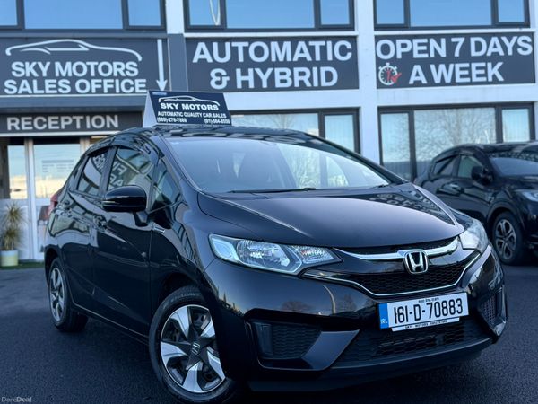 Honda Jazz Hatchback, Petrol Hybrid, 2016, Black