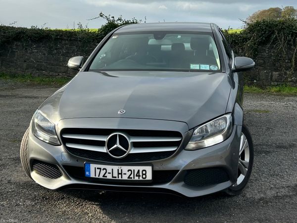 Mercedes-Benz C-Class Saloon, Petrol, 2017, Grey