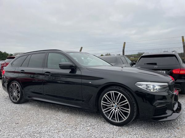 BMW 5-Series Estate, Diesel, 2019, Black