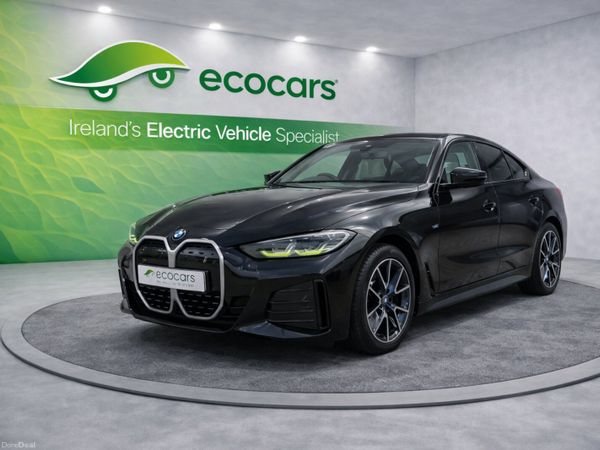 BMW i4 Coupe, Electric, 2022, Black