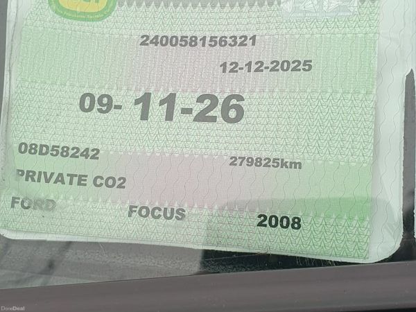 Ford Focus Estate, Diesel, 2008, Silver