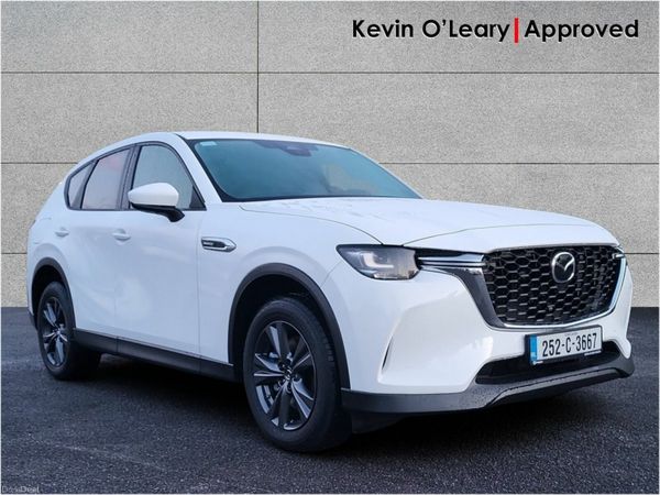 Mazda CX-60 SUV, Petrol Plug-in Hybrid, 2025, White