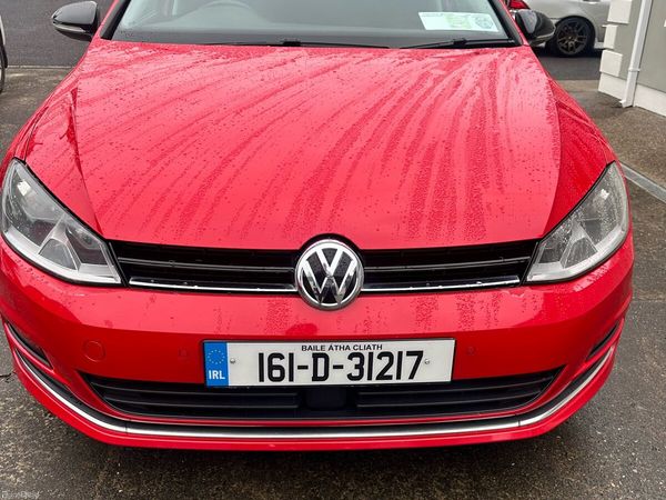 Volkswagen Golf Estate, Diesel, 2016, Red