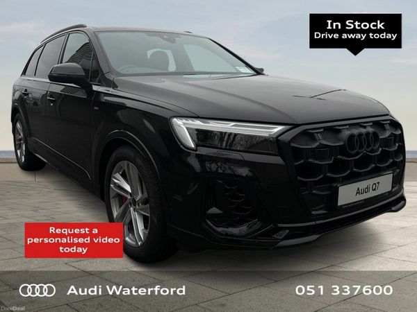 Audi Q7 SUV, Petrol Plug-in Hybrid, 2026, Black