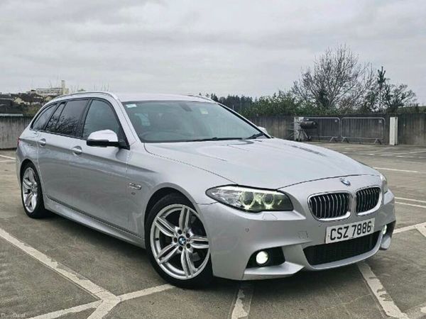 BMW 5-Series Estate, Diesel, 2016, Silver
