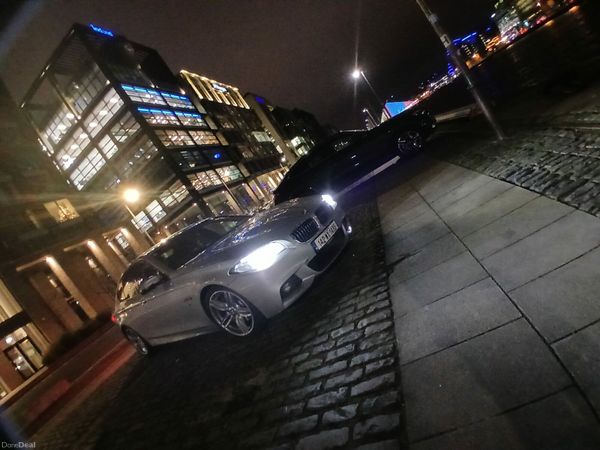 BMW 5-Series Saloon, Diesel, 2014, Silver