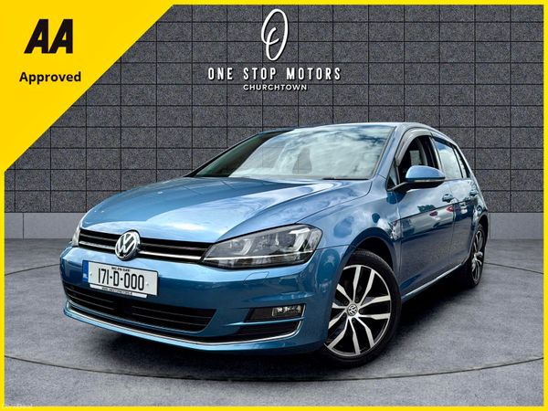 Volkswagen Golf Hatchback, Petrol, 2017, Blue