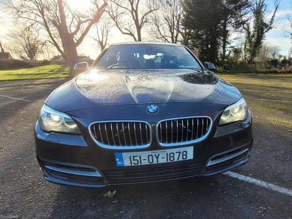 BMW 5-Series Saloon, Diesel, 2015, Grey