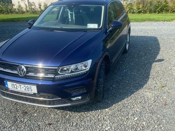 Volkswagen Tiguan SUV, Diesel, 2019, Blue