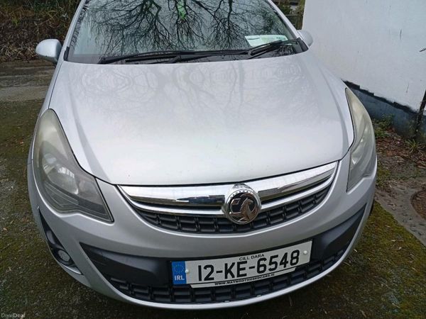 Vauxhall Corsa Hatchback, Petrol, 2012, Silver