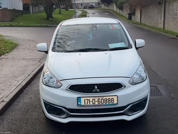 Mitsubishi Mirage Hatchback, Petrol, 2017, White
