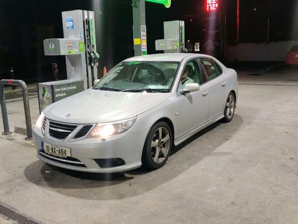 Saab 9-3 Saloon, Ethanol Petrol, 2010, Silver