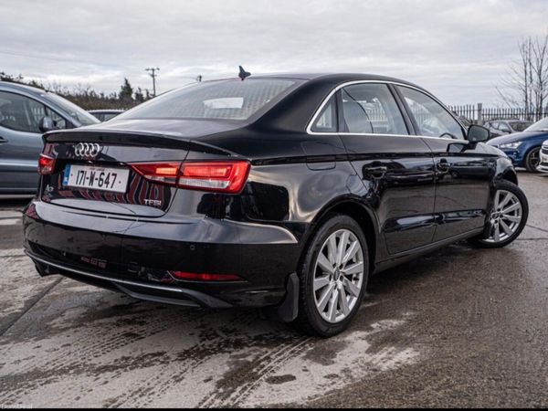 Audi A3 Saloon, Petrol, 2017, Black