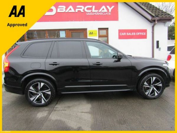 Volvo XC90 Estate, Petrol Plug-in Hybrid, 2021, Black