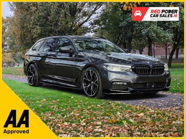 BMW 5-Series Estate, Diesel, 2018, Black