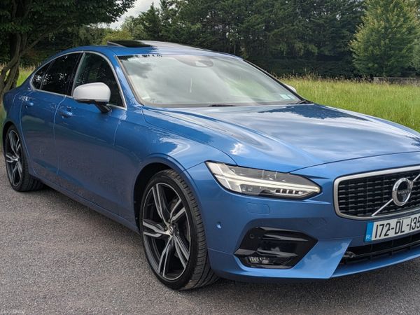 Volvo S90 Saloon, Diesel, 2017, Blue