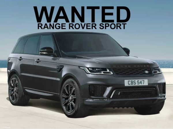 Land Rover Range Rover Sport SUV, Petrol Plug-in Hybrid, 2021, Black