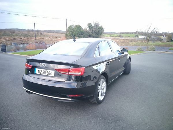 Audi A3 Saloon, Petrol, 2017, Black