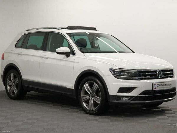 Volkswagen Tiguan SUV, Diesel, 2018, White