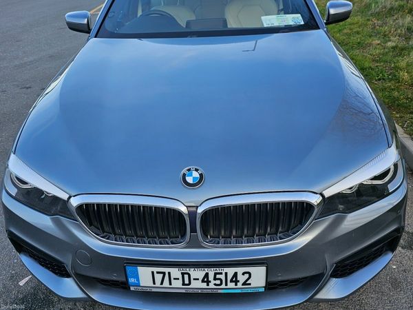 BMW 5-Series Saloon, Diesel, 2017, Grey