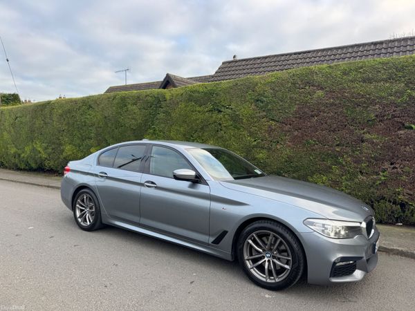 BMW 5-Series Saloon, Diesel, 2018, Blue