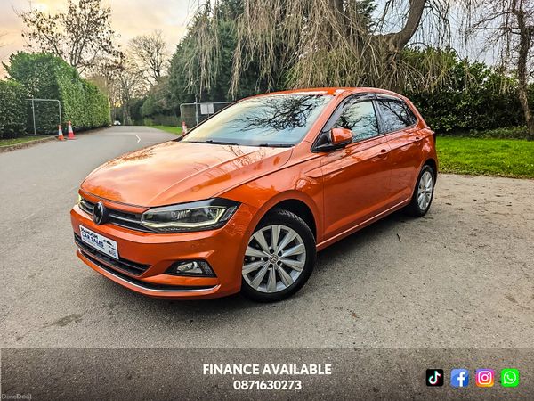 Volkswagen Polo Hatchback, Petrol, 2018, Orange