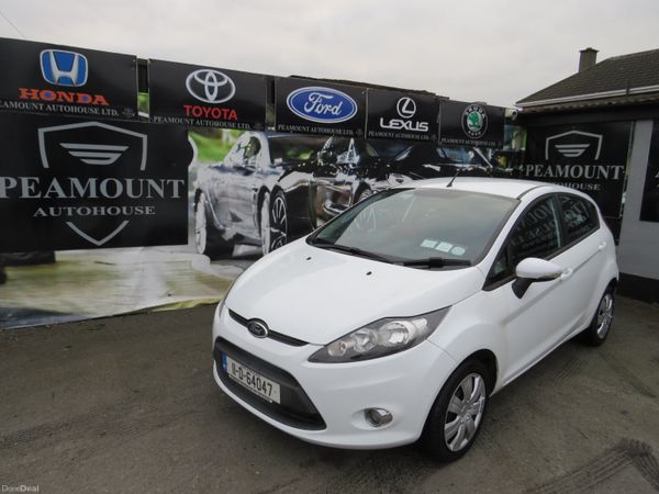 Ford Fiesta Hatchback, Petrol, 2011, White