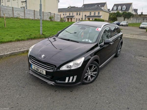 Peugeot 508 Estate, Diesel Hybrid, 2012, Black