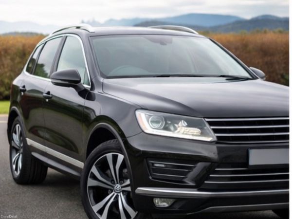 Volkswagen Touareg SUV, Diesel, 2018, Black