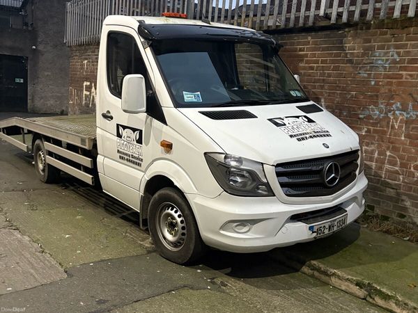 Mercedes-Benz Sprinter Recovery Vehicle, Diesel, 2015, White