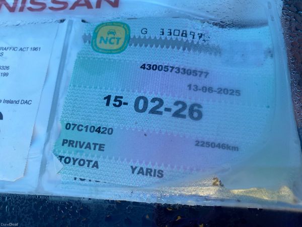 Toyota Yaris Hatchback, Petrol, 2007, Blue