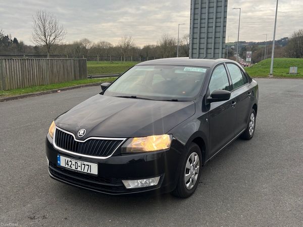 Skoda Rapid Saloon, Petrol, 2014, Black