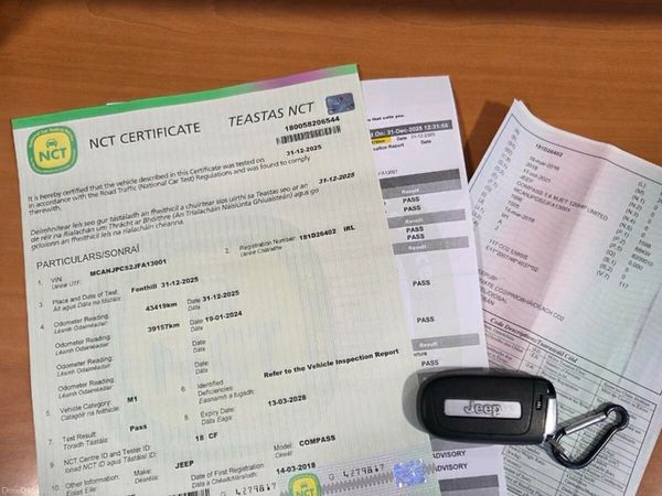 Jeep Compass SUV, Diesel, 2018, White