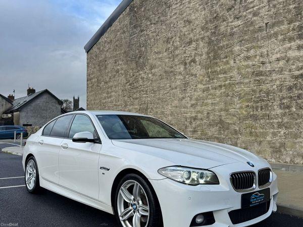 BMW 5-Series Saloon, Diesel, 2016, White