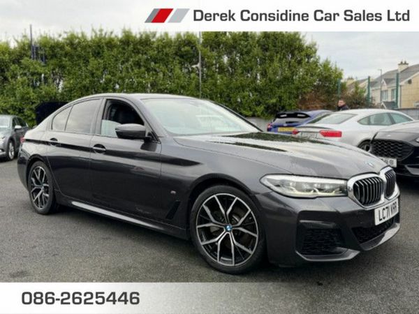 BMW 5-Series Saloon, Diesel, 2021, Grey