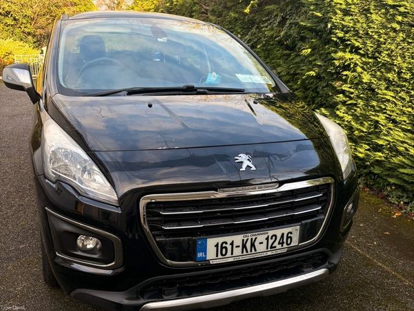 Peugeot 3008 SUV, Diesel, 2016, Black