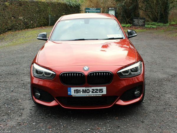 BMW 1-Series Hatchback, Diesel, 2019, Orange