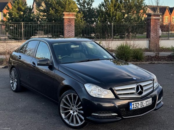 Mercedes-Benz C-Class Saloon, Diesel, 2013, Black