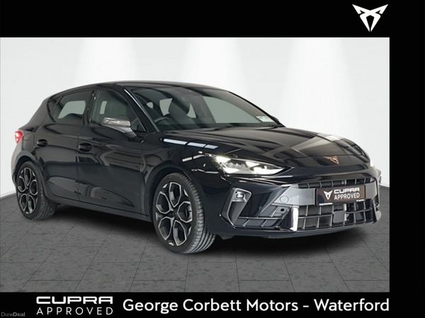 Cupra Leon Hatchback, Petrol, 2025, Black