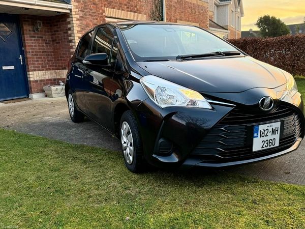 Toyota Vitz Hatchback, Petrol, 2018, Black