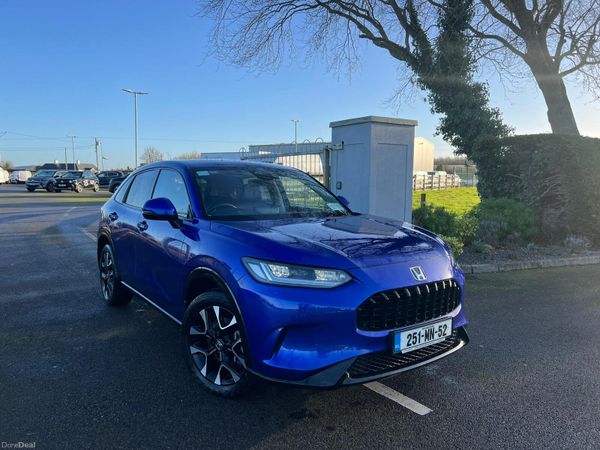 Honda ZR-V SUV, Petrol Hybrid, 2025, Blue