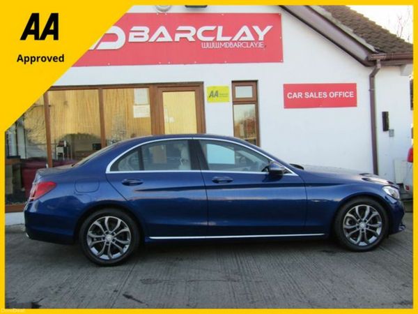 Mercedes-Benz C-Class Saloon, Diesel, 2017, Blue