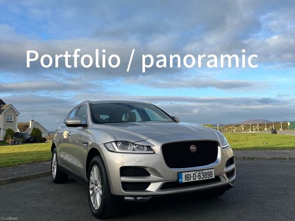 Jaguar F-Pace SUV, Diesel, 2016, Gold