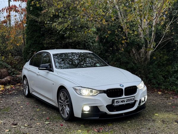 BMW 3-Series Saloon, Diesel, 2015, White