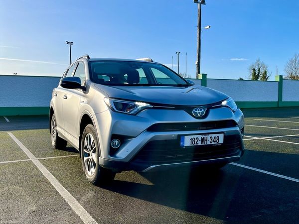 Toyota RAV4 SUV, Petrol Hybrid, 2018, Grey
