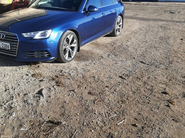 Audi A4 Saloon, Diesel, 2017, Blue