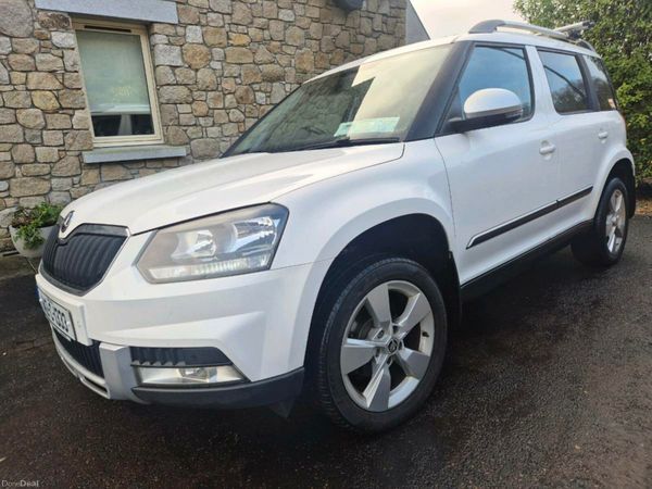 Skoda Yeti SUV, Diesel, 2014, White