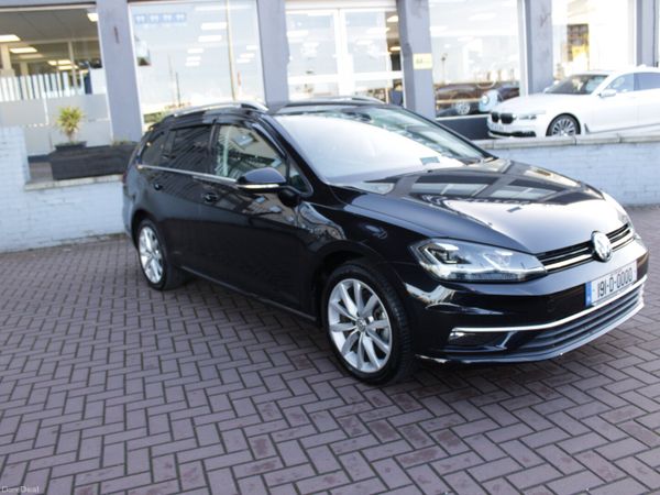 Volkswagen Golf Estate, Petrol, 2019, Black
