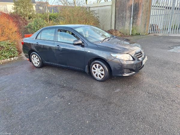 Toyota Corolla Saloon, Petrol, 2008, Black